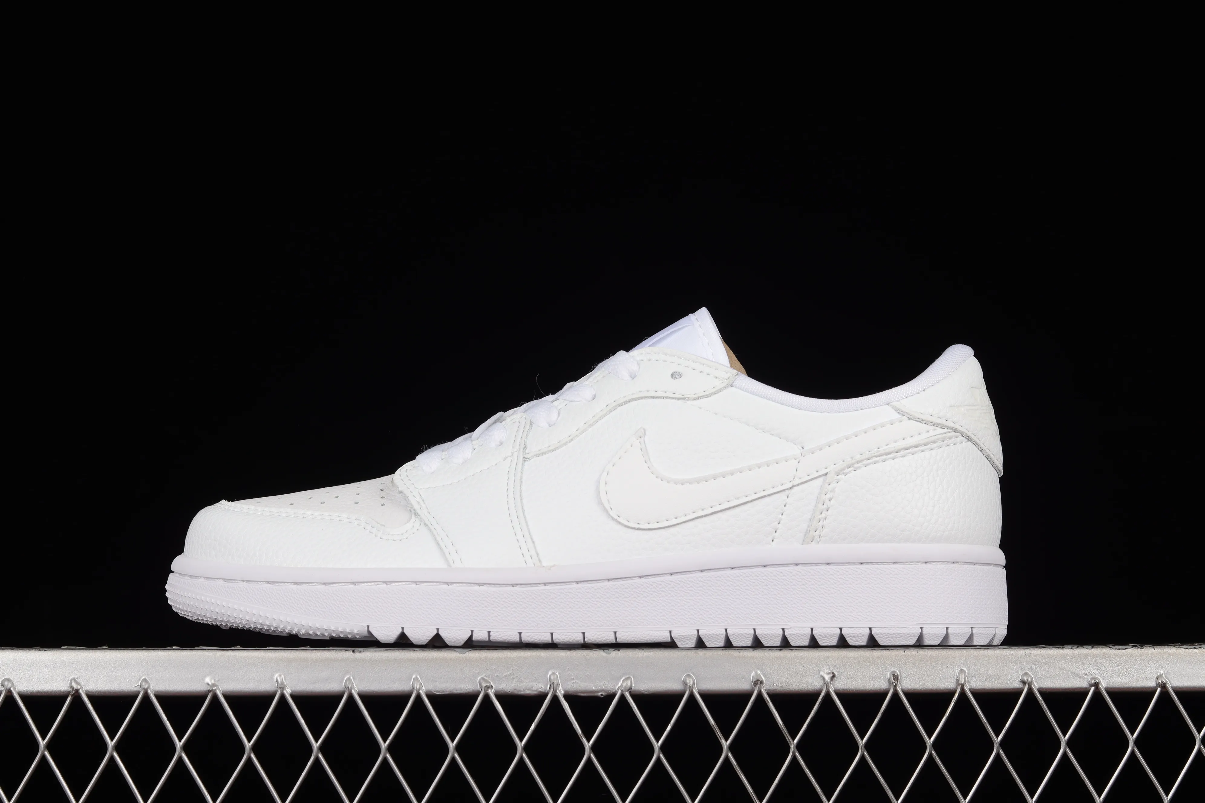 All categories Air Jordan Jordan series basketball shoes Air Jordan 1 Low Z version Air Jordan 1 Low Golf "Triple White" AJ1 Joe 1 new golf version all white color DD9315-101